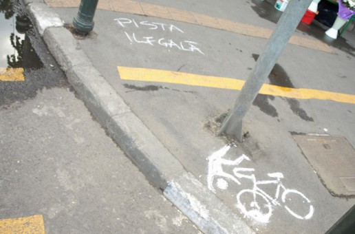 Bicicliştii au desfiinţat kilometri de pistă periculoasă