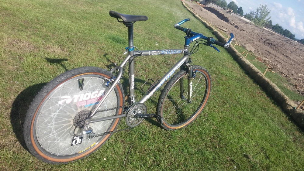 John Tomac Raleigh Technium Titanium vintage 1