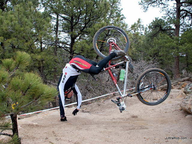 Mountain Bike Crash in Palmer Park