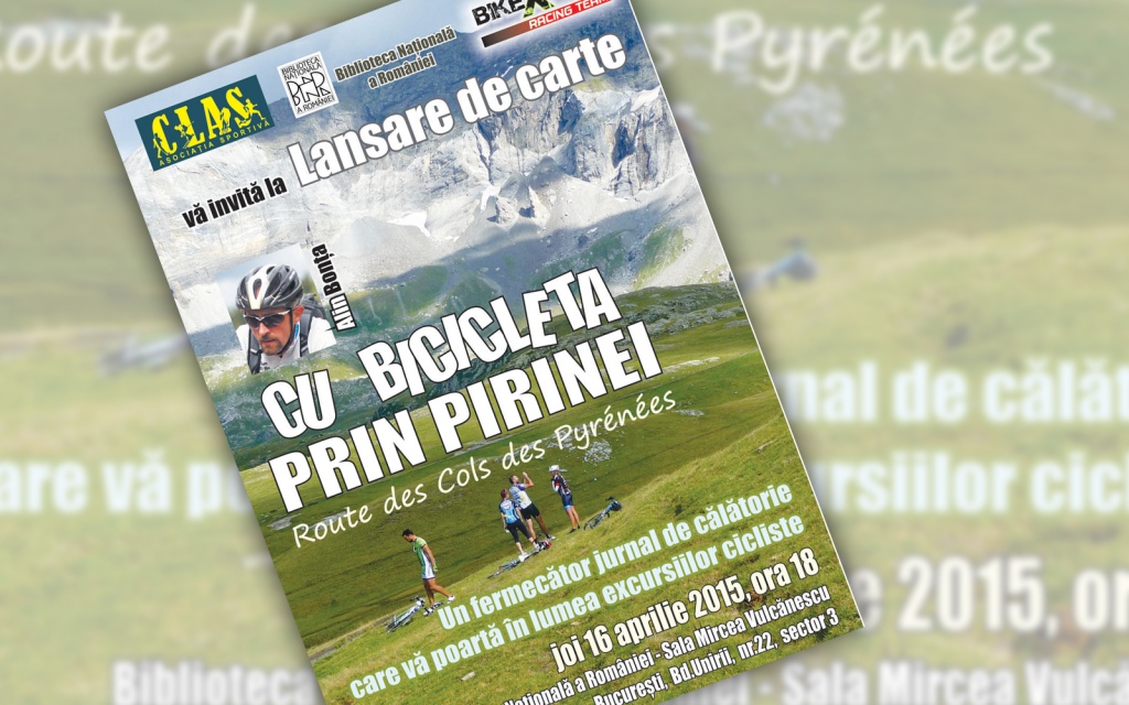 Alin Bonța Cu bicicleta prin Pirinei
