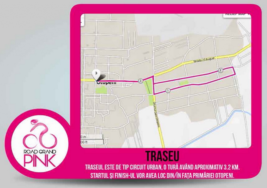 road grand pink traseu 2016