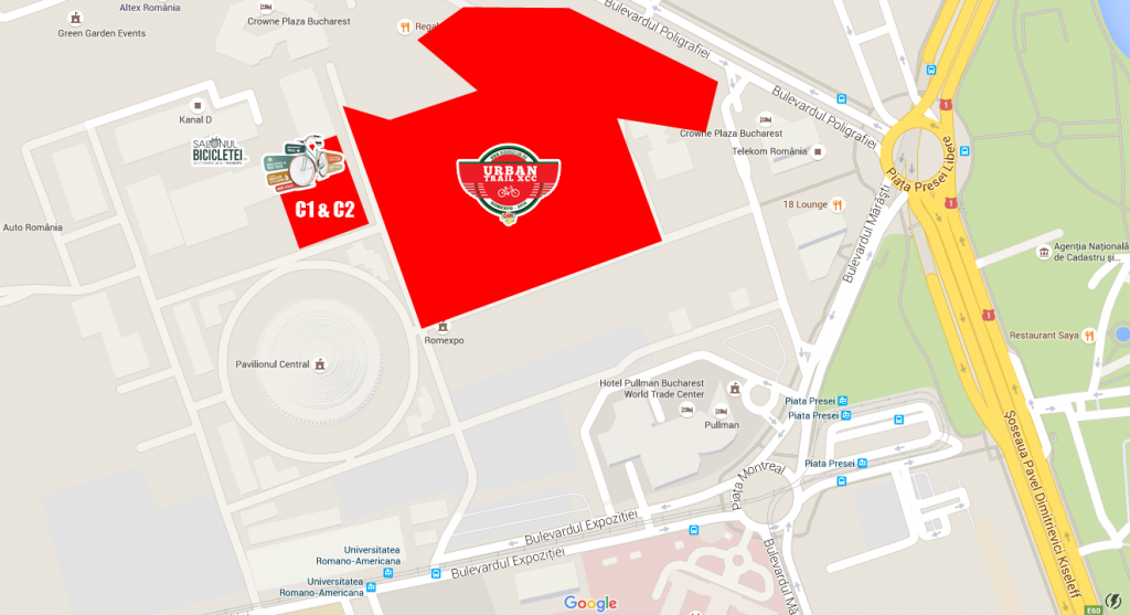 harta locatie salonul bicicletei 2016