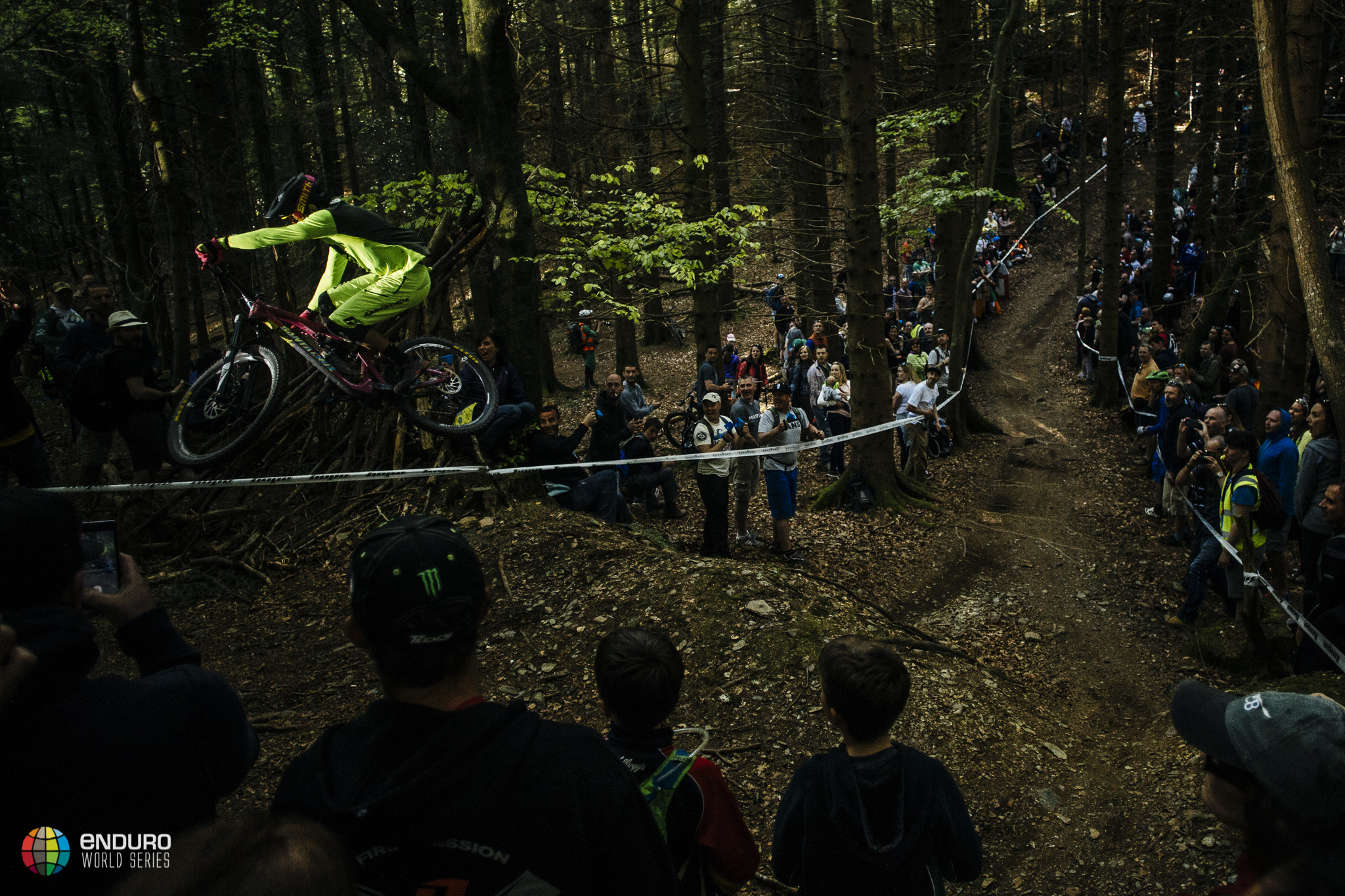 Iago Garay is always one to please the crowds, race run style on stage 7