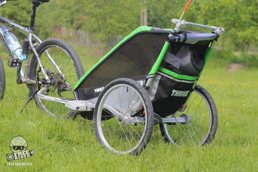 review recenzie test remorca bicicleta Thule Chariot Cheetah 1 01