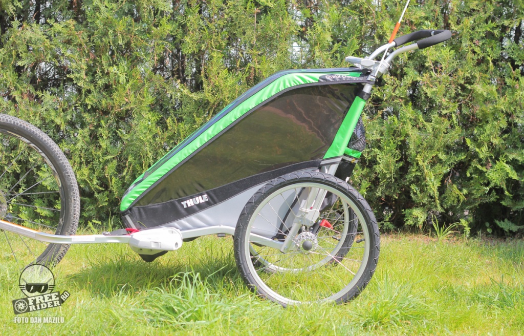 review recenzie test remorca bicicleta Thule Chariot Cheetah 1 03