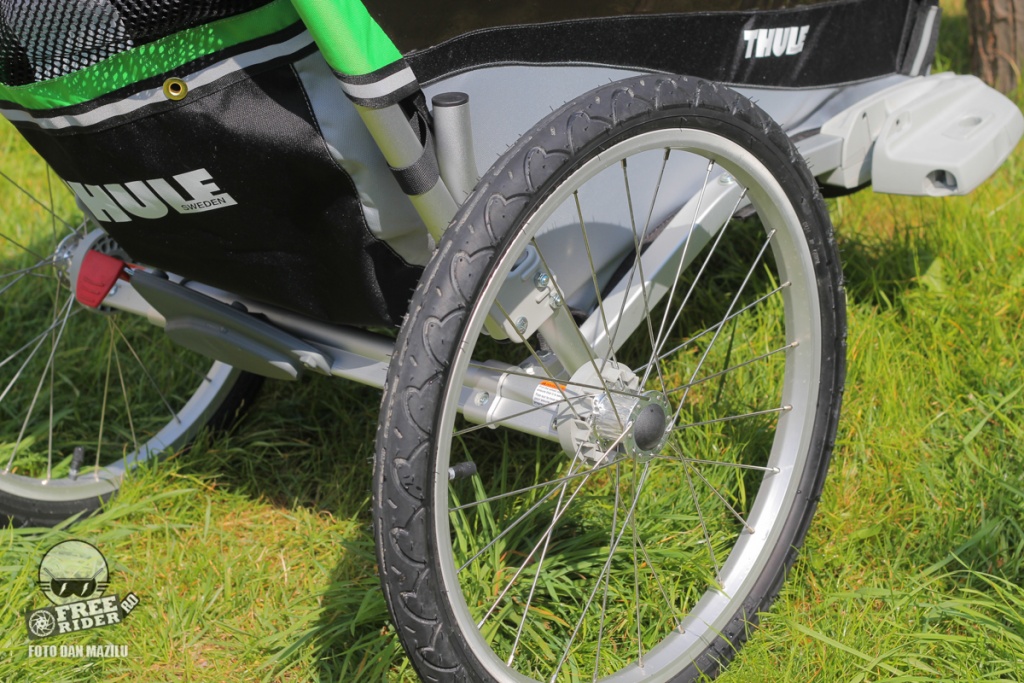 review recenzie test remorca bicicleta Thule Chariot Cheetah 1 08