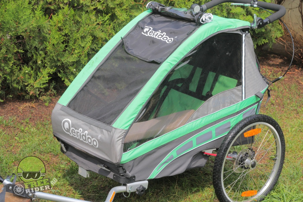 review test recenzie remorca qeridoo kidgoo 1 21