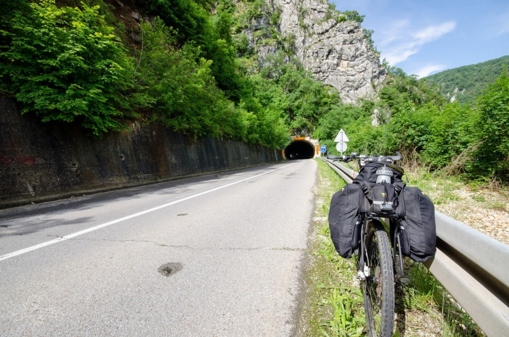 traseu bicicleta Clisura Dunarii Orsova Golubat 08