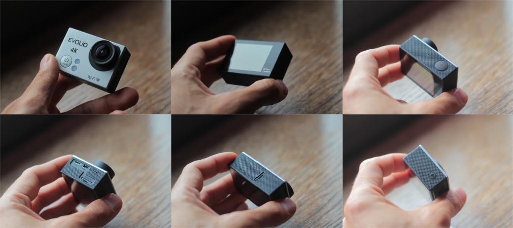 test action cam evolio ismart 4k 12