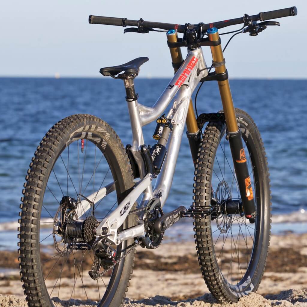 Alutech_Sennes-DH-29_204mm-alumiunum-production-downhill-bike_3-4-rear-beach