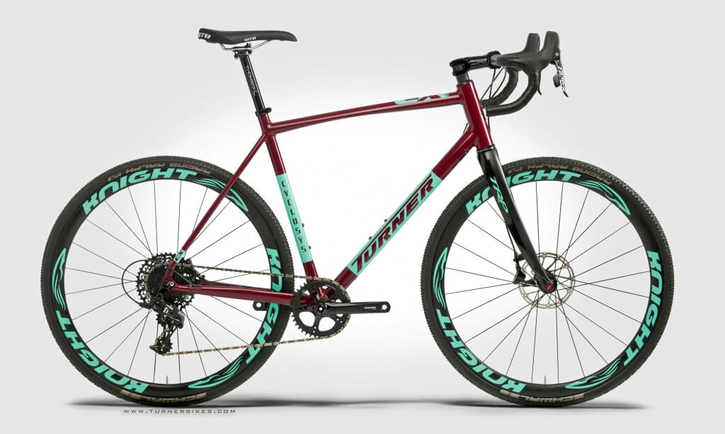 Turner-Cyclosys_limited-edition-aluminum-cyclocross-bike-Knight-Wheels_complete